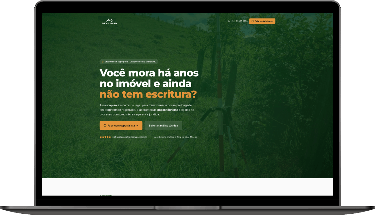 Desktop Mensurarq Usucapião